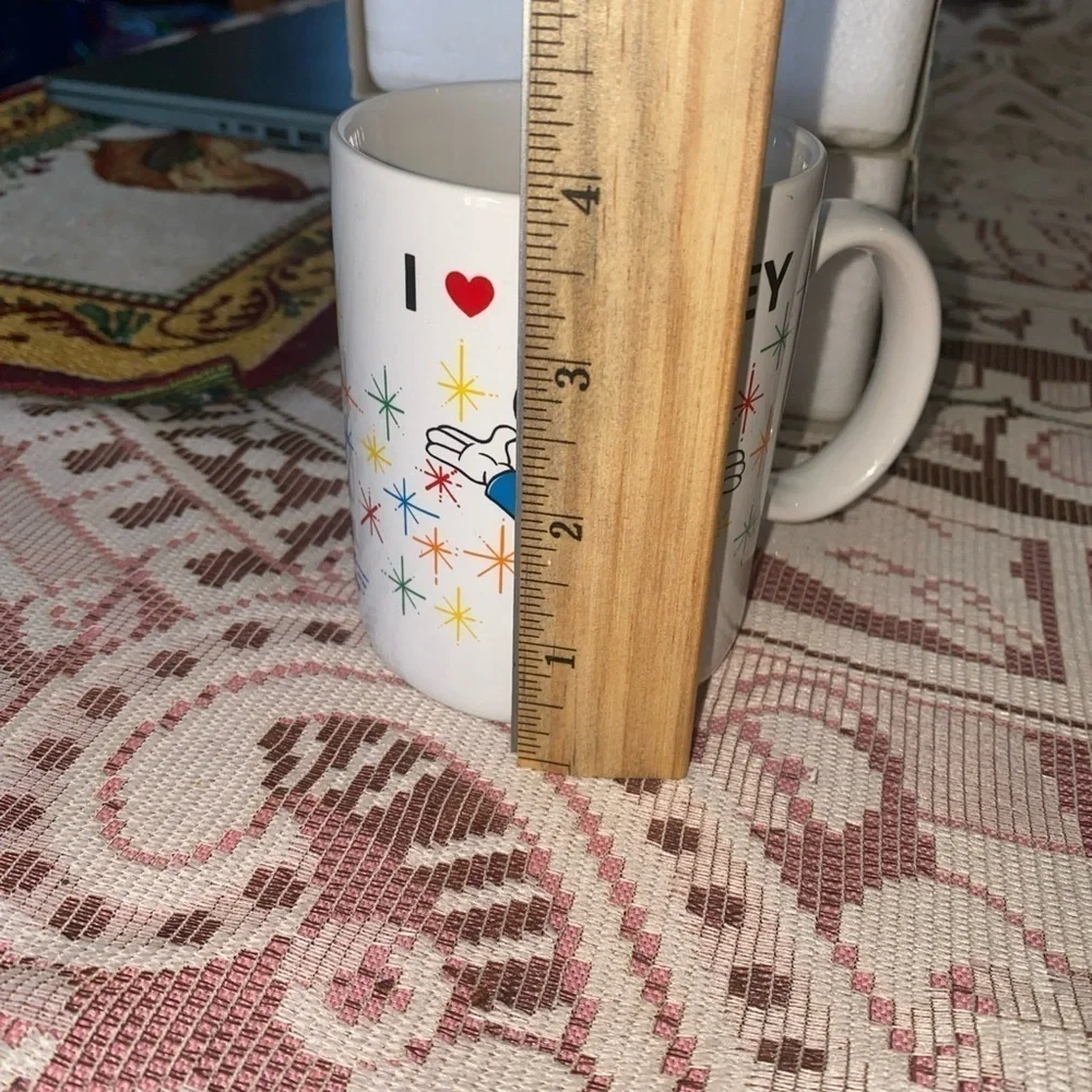 Vintage Disney “‎ I ❤️ Mickey”  Mug Mickey Mouse And Epcot Center